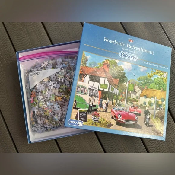 Colorful Jigsaw Puzzle Assortment EUC - Picture 12 of 13